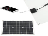 Solar Panel Kit Monocrystalline High Conversion Rate Dual USB Interface Output DIY Solar Panel for V1294-YM0716-3114220058211