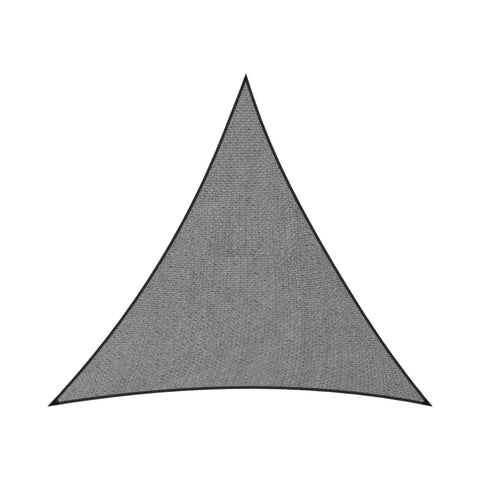 Wallaroo Outdoor Sun Shade Sail Canopy Grey Triangle 5 x 5 x 5M GYSS-555