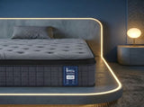 Levitex King Single Mattress 33 cm 7-Zone Pocket Spring 8.0 Extra Firm with Dual-Row Edge Support & MATTRESS-LV-AETHER-33-KS