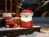 Christmas Music LED Night Light Lantern, Rechargeable with Warm White & 7-Color Changing Lights, V1341-ZY-PW2TZ58J-ABC