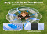 Inflatable Bumper Balls 1-Pack, 4FT/1.2M Body Sumo Zorb Ball, Durable Thick PVC Human Hamster Bubble V952-SCPJKLSJTZJ49FF4F001V0
