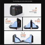 Carrying Bag Pouch Travel Large Soft Case Multilayer Storage Accessories ,4 fold small tool storage V1192-AZ-W-5544