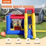 Inflatable Bounce House, Outdoor High Quality Playhouse Trampoline, Jumping Bouncer with Blower, V952-CQCBBHYC910PO49AIV3