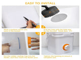 Chicken Feeder No Waste 6 Ports Automatic Poultry Feeder with 6Pcs Stopper & 1 Hole Saw, V1370-AZ4-04936