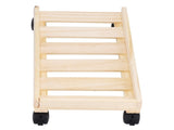 Mobile Computer Host Bracket Wooden CPU Stand with Good Heat Dissipation Performance for Office and V1294-YM0714-3116210065911