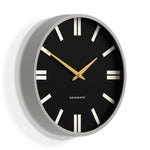 Newgate Universal Wall Clock Plaza Dial Grey V398-NGUNIV428OGY