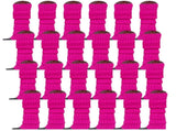 24x Womens Leg Warmers Disco Winter Knit Dance Party Crochet Legging Socks Costume - Purple V563-BR-24LEGWARMS-PUR