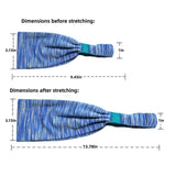 Elastic Striped, Elastic Sweat,10pack Portable Breathable Head Band,Non Slip V1192-AZ-W-17411