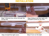 2pcs 12V RV Interior LED Ceiling Light Boat Camper Caravan Trailer Double Dome Light V201-QUEW13035626X2