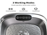 Plastic Cat Water Fountain - 108oz/3.2L Pet Water Fountain Cordless with Motion Sensor, 4 V1107-134-53823-WHT-19CM
