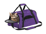 Cat Pet Carrier Travel Carrier Pet Bag for Small Medium Cats Pink V1263-JX-6841