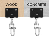 Heavy Bag Hanger for Beam Mount 360&deg Rotation Boxing Ceiling I-Beam Punching Hooks Fit Hanging Bags V1259-DP01-A-5650