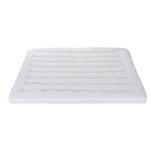 Giselle Bedding Pillowtop Mattress Topper 5cm Reversible Cooling & Soft Coral Fleece Pad for Back TOPPER-DS-Q