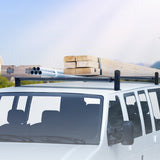 2 Bars Van Roof Ladder Rack 500 LBS Adjustable 35.8" to 57.5" Alloy Steel V952-XSHCH23502948LXWQV0