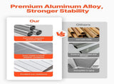 Aluminum Awning 1219 1066 mm, Durable Window Awning Door Canopy, Lightweight and Stable Aluminum V952-JSGDSZYP48IN8SUGTV0
