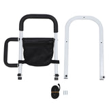 Bed Rails for Elderly Adults Safety Fall Prevention Guard Bed Assist Rail with Double Grab Bars and V1294-YM0901-3116240018311
