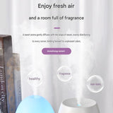 3-piece Office Comfort Gift Bundle Set White Aromatherapy Diffuser, White Self-Stirring Cup & V888-ELOSUNG53459