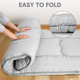 Foldable Floor Mattress Roll Up Futon Mattress Thicken Memory Foam for Bedroom Guest Room and Travel V985-FLOORMATTRESS