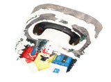 Xmas Music Box Resin Rotating Light Up Train Musical Box Tabletop Ornament for Holiday Home Decor V1294-YM0901-240626FB08-2