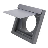 Rusts Resistant 4Inch Dryer Ventilation Cover Outdoor Wall Mount Vents Cap Exterior Wall Vents Hood V1366-AZ2-W-17137