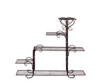 Levede Plant Stand Outdoor Indoor Metal Bronze UM1182-BZ