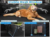Large Dogs Back Seat Extender Waterproof Dog Hammock Car Seats with Hard Bottom V767-P-XD1687