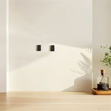 Black Wall Hooks for Hanging Bed Sheets, Rugs, Towels, and Home Organization V1366-AZ2-W-20249