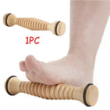 Wooden Foot Massage Roller for Reflexology and Acupressure V1188-MS-710-167