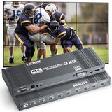 4K Video Wall Controller 3x3 Setup HDMI Processor 9 Outputs 17 Stitching Modes 1pc V1263-JX-7355