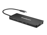 Simplecom CHN613 USB-C 13-in-1 Multiport Docking Station Dual HDMI VGA Triple Display USB 3.2 Gen V28-CHN613