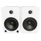 Kanto YU6 200W Powered Bookshelf Speakers with Bluetooth and Phono Preamp - Pair, Matte White V398-KO-YU6MW-I