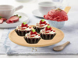 Home Use Wooden Plates for Serving Charcuterie and Desserts Polished Finish V1369-AZ3-W-16541