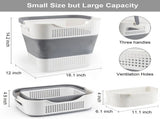 Multi-functional Folding Laundry Basket Hassle-free Storage, One Basket for All Your Clothes V1232-ZTXYL005
