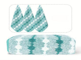 Cyan Premium Coral Fleece Towel Set - 1 Bath Towel - Soft, V888-ELOSUNG17596
