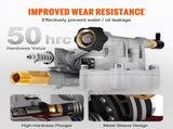 Pressure Washer Pump, 19 mm Shaft Horizontal, 3400 PSI, 2.5GPM, Replacement Power Washer Pumps Kit, V952-HZXPBHZ34INCHU81SV0