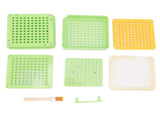 Medicine Capsule Filling Tray 100 Hole Capsule Filling Machine Capsule Filling Tool Manual Capsule V1294-YM0703-3117230033211