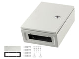 NEMA Steel Enclosure ,12 x 8 x 6'' NEMA 4X Steel Electrical Box, IP66 Waterproof & Dustproof, V952-DQXJSTCFS30X20X15V0