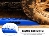 X-BULL Recovery tracks Sand Trucks Offroad With 4PCS Mounting Pins 4WDGen 2.0 - blue V211-AUEB-XBST005-P