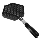 1x Aluminum Alloy NOn stick DIY Eggettes Pan Egg Bubble Cake Baking Mold Plate Using for Home V1294-YM0722-JYA01565