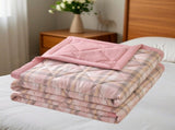 Reversible Patchwork Quilts,Lightweight Plaid Bedspreads Coverlets Quilt Bedding Blanket for All V1189-WXFWAL-20260326-03115
