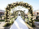 Metal Wedding Arch Garden Arbor Floral Stand Indoor/Outdoor V178-66791