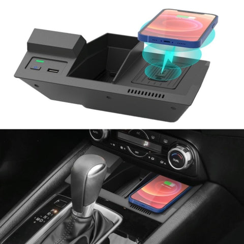 10W Wireless Charger For Mazda Cx-5 2017-2020 - Qi Standard PRL-6865PRC