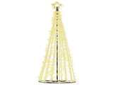3.6M Christmas Tree LED Solar Warm Jingle Jollys XMAS-FAIRY-SOLAR-12FT-WARM