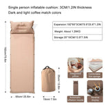 Inflatable Camping Sleeping Mat with Pillow V728-LP1005007023085144