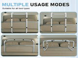 Blanket Lifter Bar 62-82cm Height Adjustable Feet Tent Steel Bed Cradle Max Load 136kg with 4 Clips V985-BLANKETLIFTERBAR