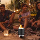 VEVOR Tabletop Fire Pit 6 inch Stainless Steel Fireplace Indoor Outdoor Black V952-ZMSHKJSHSYZTT4FIPV0