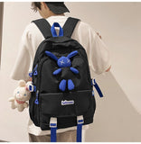 Cute Backpack for Women Men, Cute Backpack Fashion Trendy Harajuku Shoulder Bag Aesthetic Hiking V1192-AZ-W-15318