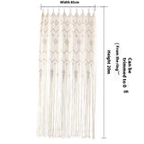 Curtain Room Divider Doorway Curtain Large Long Macrame Wall Hanging for Living Room Bedroom V1370-AZ4-06327