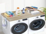 Washer Dryer Countertop, 54" x 27" Wooden Washer and Dryer Countertop, Water-Resistant Laundry V952-XYTM54INCHXM3W0PHV0