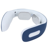Neck Massager USB Charging Mini Intelligent Holographic Pulsed Shoulder Therapy Machine Blue V1294-YM0721-3113210044011